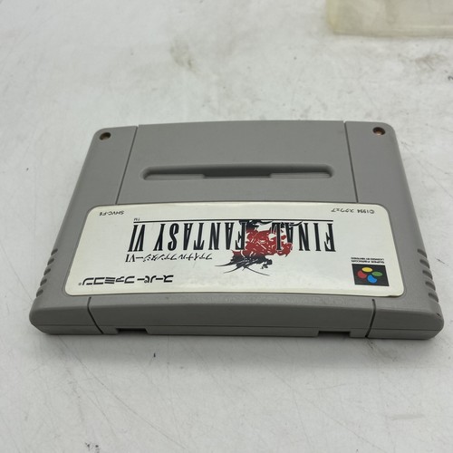 Final Fantasy VI Super Famicom, 1994 Japan CIB W/ Box & Manual Tested US Seller - Picture 4 of 14