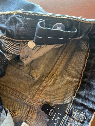 Kids Silver Brand Jean Shorts Size 5 - Picture 6 of 7