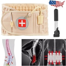 HOT Spine Decompression Back Belt Lumbar Support for Lower Back Pain Relief New