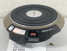 DENON DP-3000 Turntable with Transport Screws and Instruction Manual