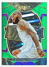 2022-23 Select LeBron James Prizms Green #26 (3/5)