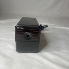 Boston Electric Pencil Sharpener Model 18 Vintage Made In USA Tested Works