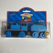 1997 Learning Curve Wooden Thomas Train Edward RARE IN BOX Engine Car Railway