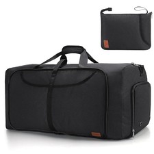 Waterproof 150L Extra Large Men's Travel Duffle Bag with Shoe Compartment and