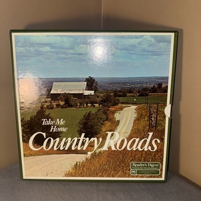 New Opened 1973 Vinyl Country Roads Take Me Home 8 Lp s Various Singers