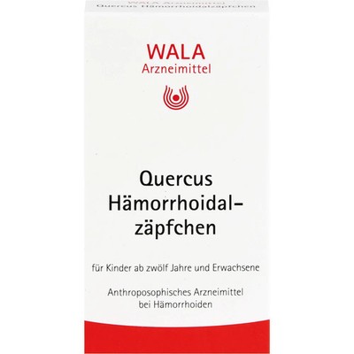 Quercus Hämorrhoidalzäpfchen 10X2 g - PZN 1880701