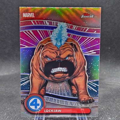 2026 Topps Finest Fantastic Four Lockjaw Uncommon Refractor #67