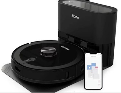 iHome iHRVS1PRO-3BLK-RA AutoVac Nova S1 Pro Vacuum Certified Refurbished Grade A
