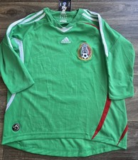 Adidas Mexico Seleccion 2008  Futbol Soccer 3/4 Sleeve Jersey Youth Kids Small