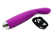 Handheld Curved Wand Massager 7 Modes USB Rechargeable Muscle Pain Relief Tool