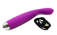 Handheld Curved Wand Massager 7 Modes USB Rechargeable Muscle Pain Relief Tool