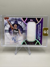 2025/26 Topps 3 Basketball - Nique Clifford Rookie Relic Autographs /49 Auto
