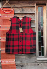 Gilet di lana Filson Mackinaw | Nuovo con etichette | Large | Made in USA | PREZZO AL PUBBLICO £295