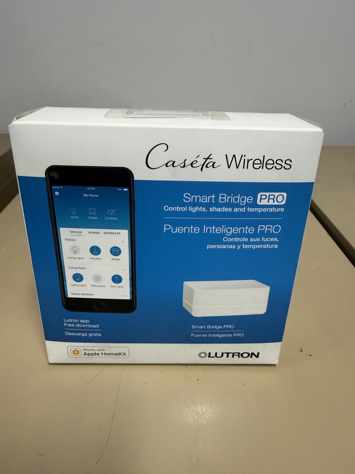 Lutron Caseta L-BDGPRO2-WH - PRO Smart Bridge for Caseta System