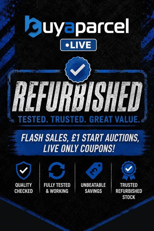 Buyaparcel LIVE Refurbished Stock |£1 Start Auctions | Live ONLY Flash Sale