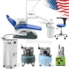 Dental Chair/Silent Oil-Free Air Compressor/Dental Suction System Vacuum Pump