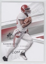 2014 SP Authentic Kevin Norwood #52 1u6