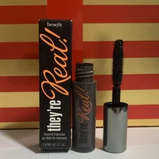 Benefit They're Real! Mascara Black 0.1 oz Sample Volumizing Eye Makeup