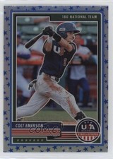2023 Panini USA Baseball Stars & Stripes Stars Prizm Colt Emerson #48 0i4k