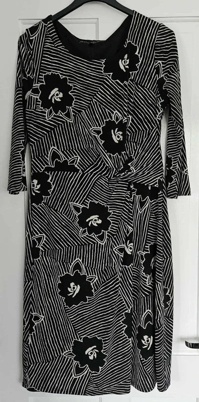 Jupe Vintage Noire Pois Rouges