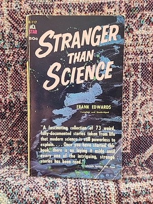 Stranger Than Science by Frank Edwards 1959 Paperback First Ed