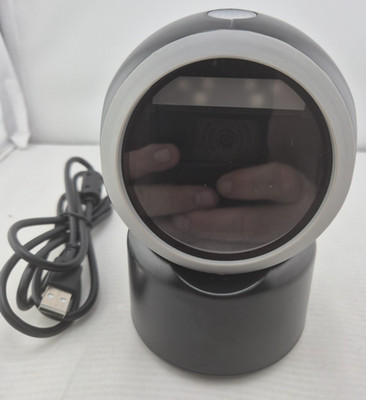 Symcode 2D QR Desktop Barcode Scanner MJ-3300 Omnidirectional USB Reader **New
