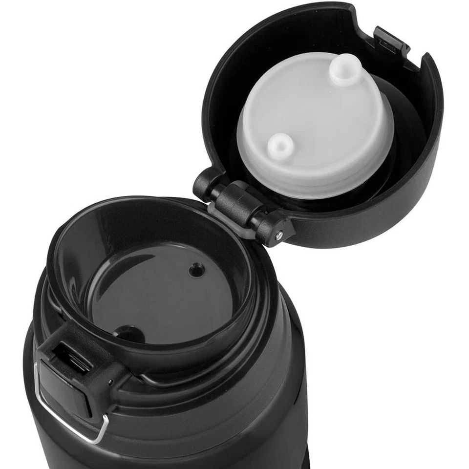 Termo 24 oz. Botella de bebida de acero inoxidable con aislamiento al vacío King de acero inoxidable Foto 3 de 3