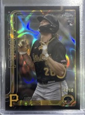 Topps 2025 Chrome Billy Cook Pittsburgh Pirates #273 Rookie Card Serial #/10. rookie card picture