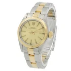 Ladies' Rolex Oyster Perpetual Ref. #6917 24mm Champagne Dial Watch #W268286-1