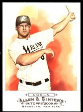 Dan Uggla 2009 Topps Allen & Ginter #62 Marlins MLB READ FREE SHIP AutographDen
