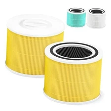 Core 300 Pet Care Replacement Filter for LEVOIT Core 300/300-P Yellow-Pet Care