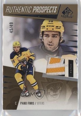 2023-24 Upper Deck SP Game Used CHL Edition Gold 45/49 Pano Fimis #21 Patch 0nr3