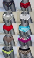 VICTORIAS SECRET PINK LOGO HIPSTER PANTY UNDERWEAR. NWT