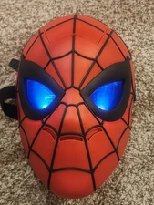 2021 MARVEL Spider-Man No Way Home Glow FX Electronic Mask Light-Up Eyes Toy USA