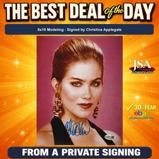 Christina Applegate Signed 8x10 Photo JSA COA from Private Signing