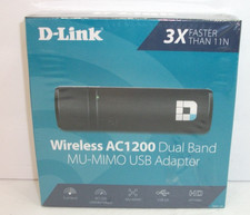 NEW SEALED D-Link DWA-182 Wireless AC1200 Dual Band USB 3.0 Adapter