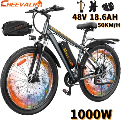 CHEEVALRY C29 Power 1000 Elektrofahrrad 48V 18.2Ah E-Mountainbike 29" 21-Gang