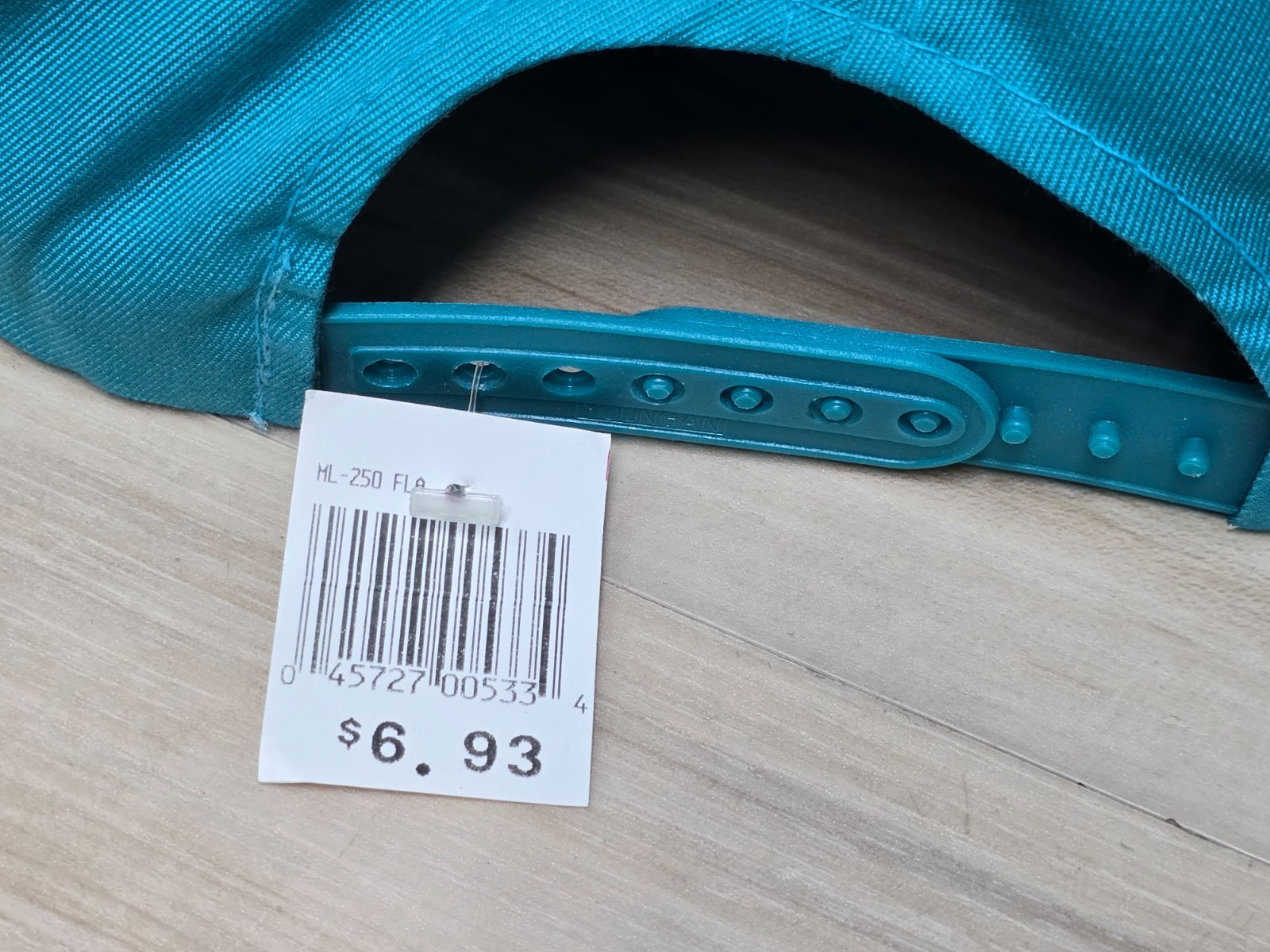 Vintage 90's MMB Headwear Florida Marlons Snapback Hat Cap New With Tags