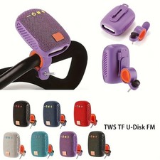 Outdoor Waterproof Speaker IPX5 Wireless Bike Motorcycle Handlebar Audio Player