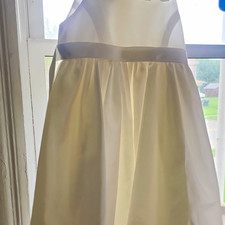 US Bridal Ivory Flower Girl Dress Size 5 Polyester MPN MC1255