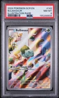 2024 POKEMON SCR EN-STELLAR CROWN ILLUSTRATION RARE #143 BULBASAUR PSA 8