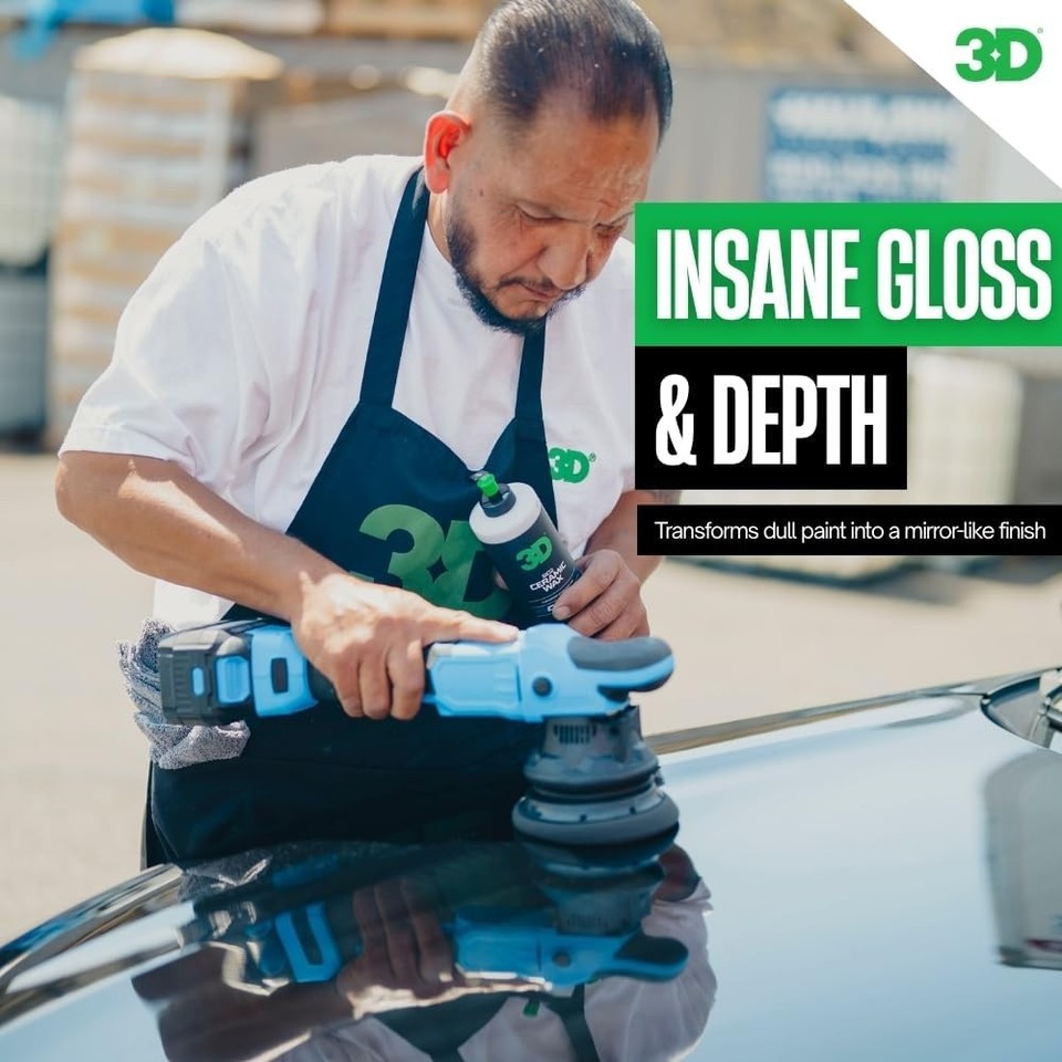 3D GLW Series Ceramic Wax – SiO2 Infused Car Wax for Ultimate Gloss ...