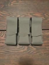 First Spear Laserframe Flap Triple Magazine Pocket - Ranger Green
