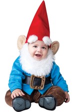 Fairy Tale Little Garden Gnome Jumpsuit Infant Costume