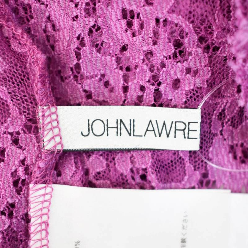 John Lawrence Sullivan Mesh Lace T-Shirt Cut And Sew Long John Lawrence Sullivan Mesh Lace T-Shirt Cut And Sew Long