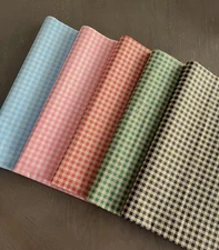GINGHAM Tissue Paper Assortment Gift Grade Sheets Choose Size & Package Amount