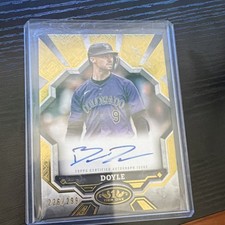 Topps 2025 Tier One Brenton Doyle Rockies Break Out Auto #BOA-BD 226/299