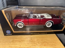 ROAD SIGNATURE 1953 PACKARD CARIBBEAN Convertible 1/18 SCALE #92798