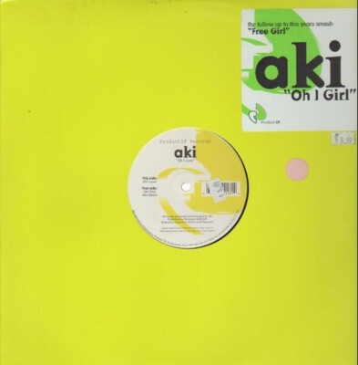 Aki Oh I Love STILL SEALED Vinyl Single 12inch NEW OVP Product 19 Records