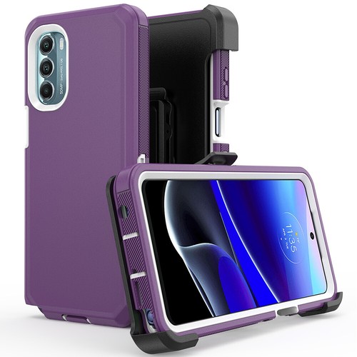 For Motorola Moto G Stylus 5G 2021/2022 Case Rugged Cover+Belt Clip Fit Otterbox - Picture 5 of 22